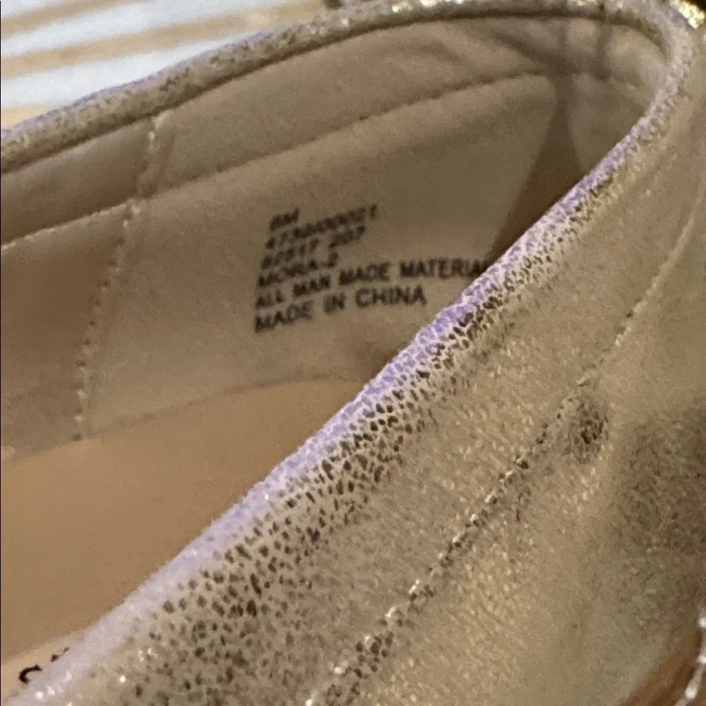 Pierre Dumas MORA-2 GOLD SHOES Size 6